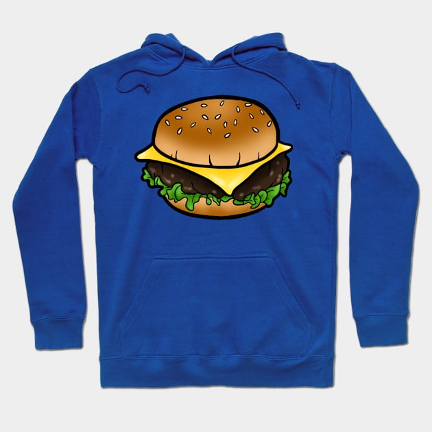 Cheeseburger Hoodie by ReclusiveCrafts